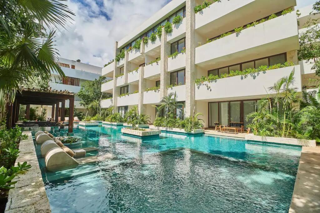 Omara 306 Luxe 2 Bdr Apartment Pooltable Great Pool Tulum Exteriör bild